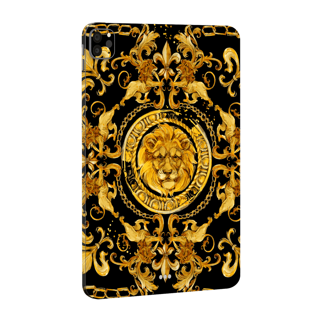 iPad PRO 12.9" (2020) Print Printed Custom SIGNATURE Baroque Gold Ornaments Skin Wrap Sticker Decal Cover Protector by EasySkinz | EasySkinz.com