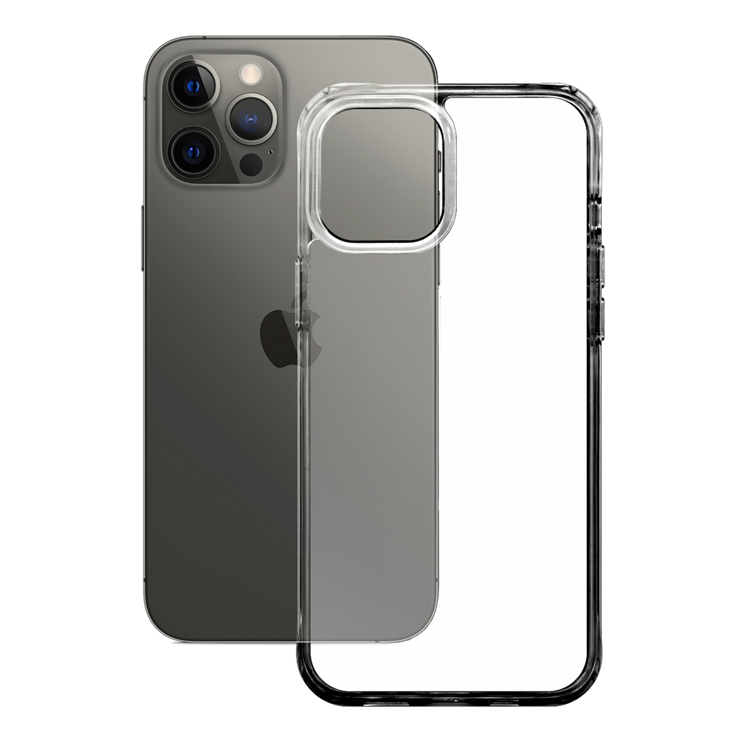 iPhone 15 PRO EZY See-Through Hybrid Case, Liquid Case, Clear Case, Crystal Clear Case, Transparent Case by EasySkinz