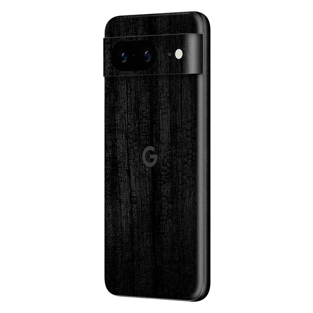 Google Pixel 8 (2023) Luxuria Black Charcoal Coal Stone Black Dragon 3D Textured Skin Wrap Decal Cover Protector by EasySkinz | EasySkinz.com