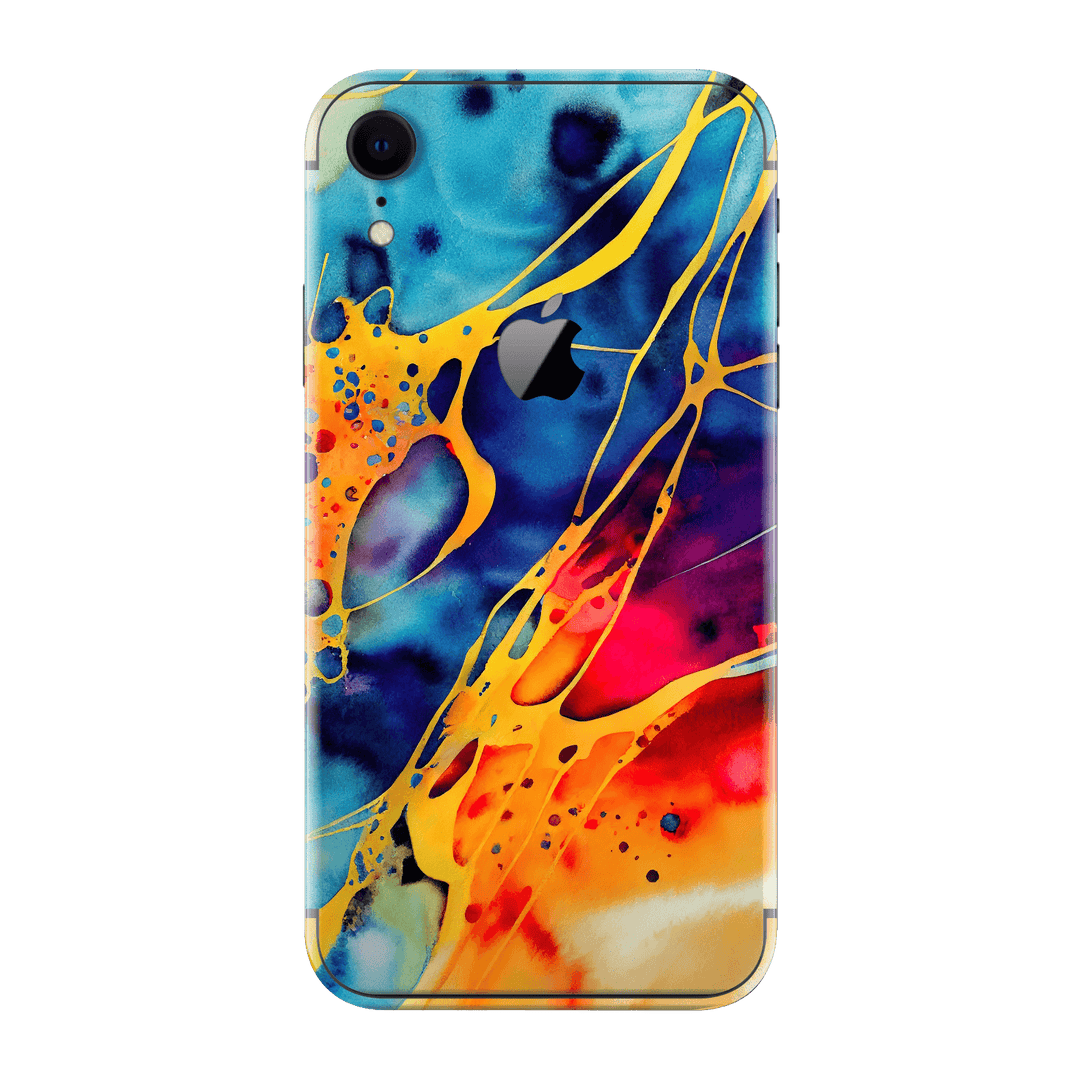 iPhone XR Print Printed Custom SIGNATURE Five Senses Art Colours Colors Colorful Colourful Skin Wrap Sticker Decal Cover Protector by EasySkinz | EasySkinz.com