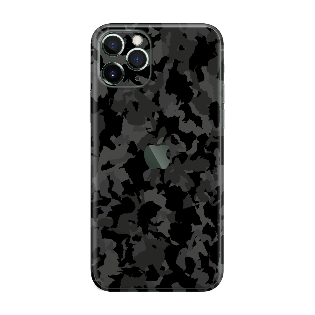 iPhone 11 PRO Print Printed Custom SIGNATURE Camouflage Camo DARK SLATE Skin Wrap Sticker Decal Cover Protector by EasySkinz | EasySkinz.com