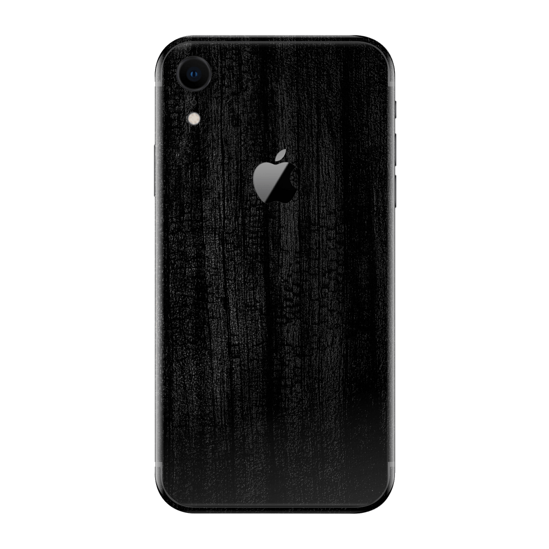 iPhone XR Black CHARCOAL 3D Textured Skin Wrap Sticker Decal Cover Protector by EasySkinz