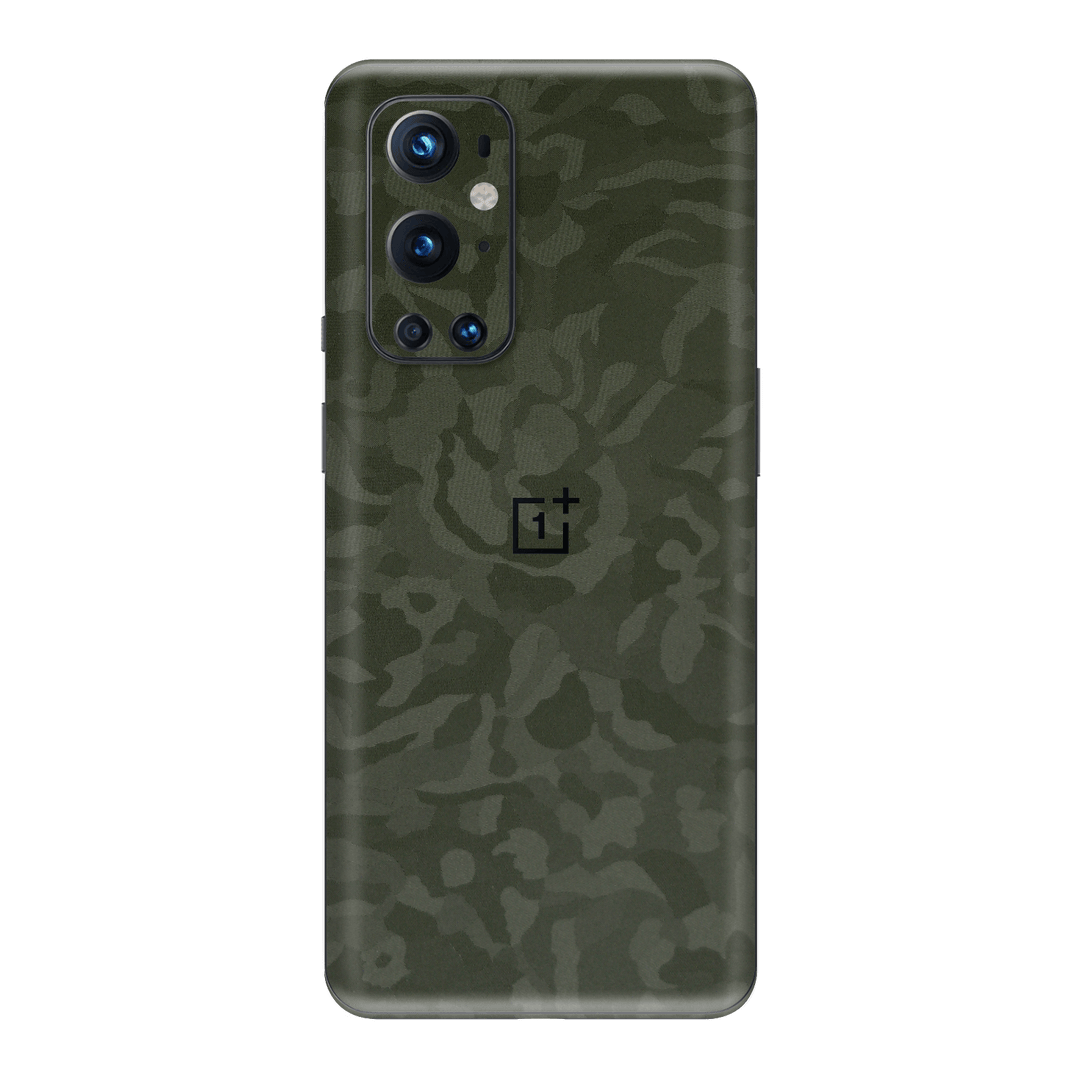 OnePlus 9 PRO Luxuria Green 3D Textured Camo Camouflage Skin Wrap Sticker Decal Cover Protector by EasySkinz