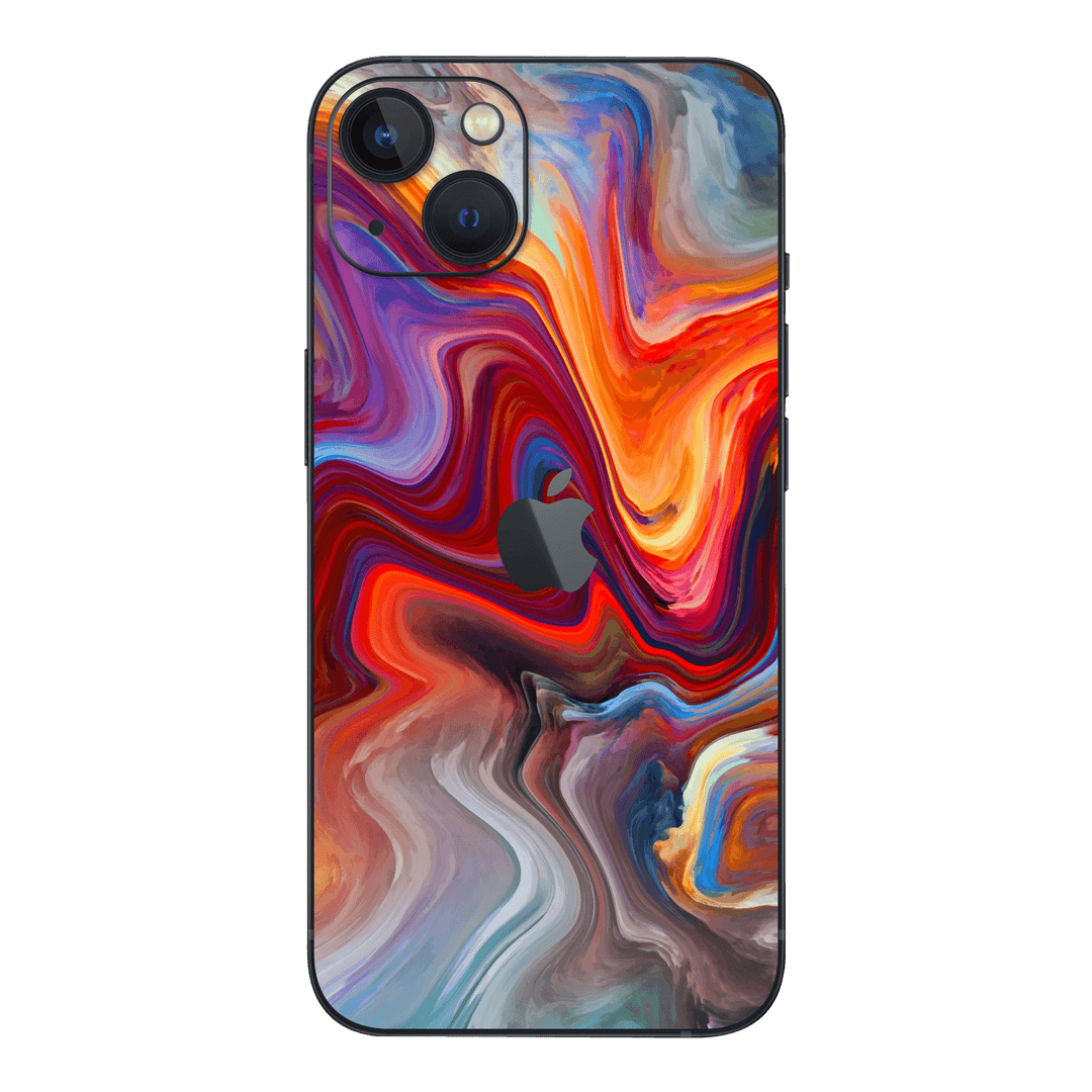 iPhone 13 Print Printed Custom Signature AGATE GEODE Sunrise Visions Skin Wrap Sticker Decal Cover Protector by EasySkinz
