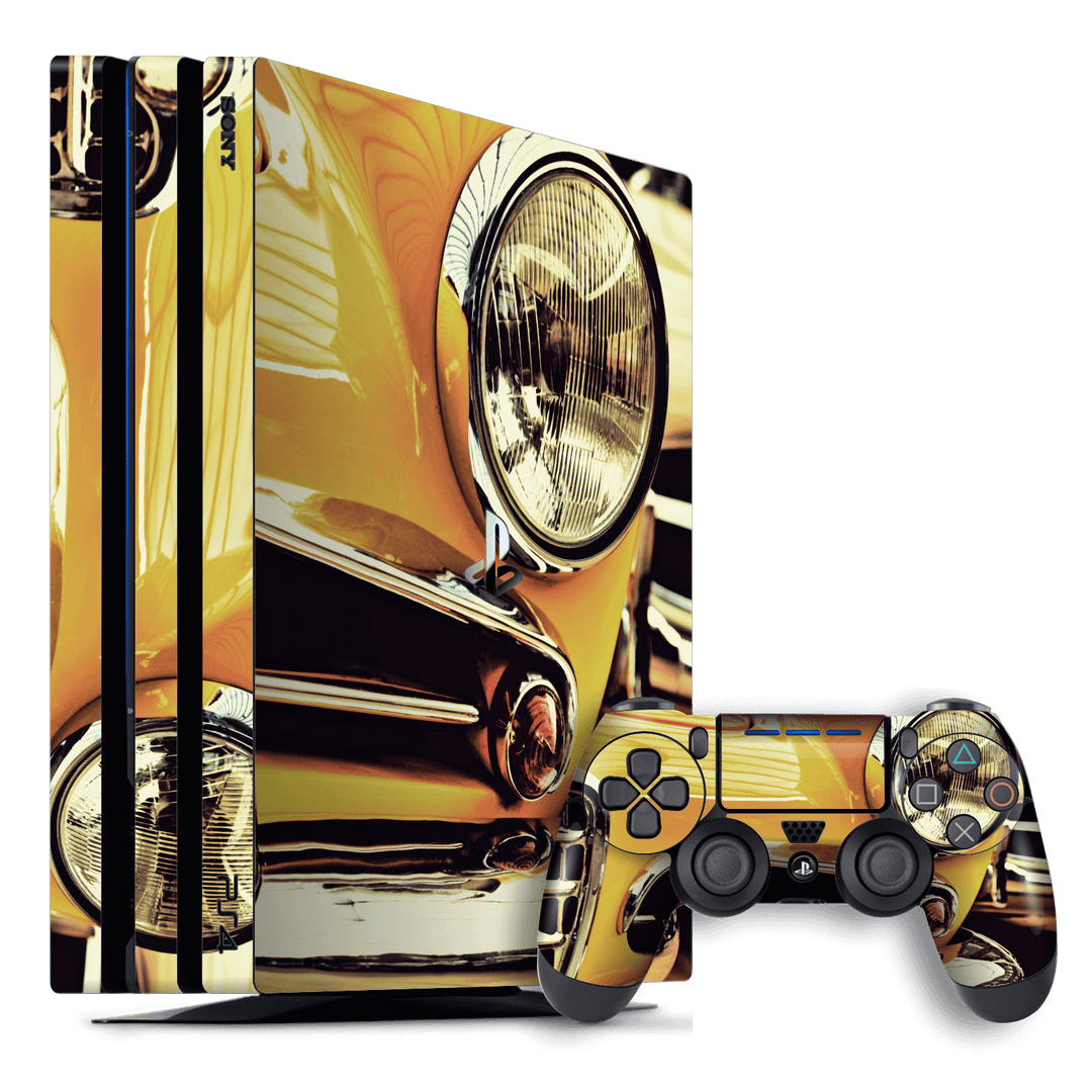 Playstation 4 PRO PS4 PRO Print Custom Signature NY TAXI New York Taxi Skin Wrap Decal by EasySkinz